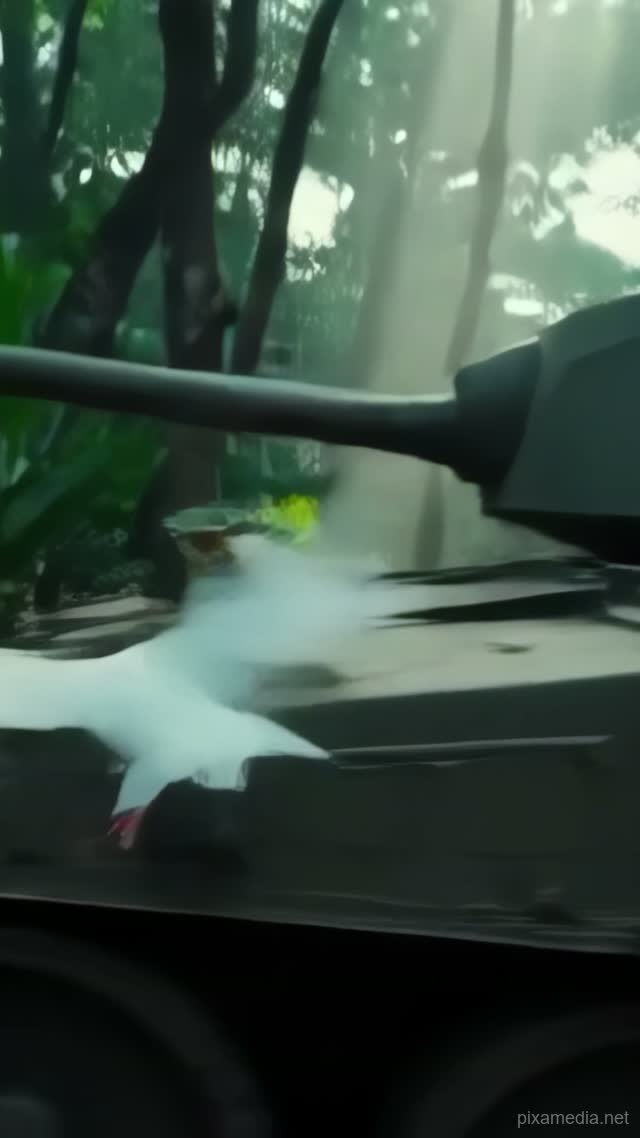 Pigeon Ascends from Iron Hatch - War & Military AI stock